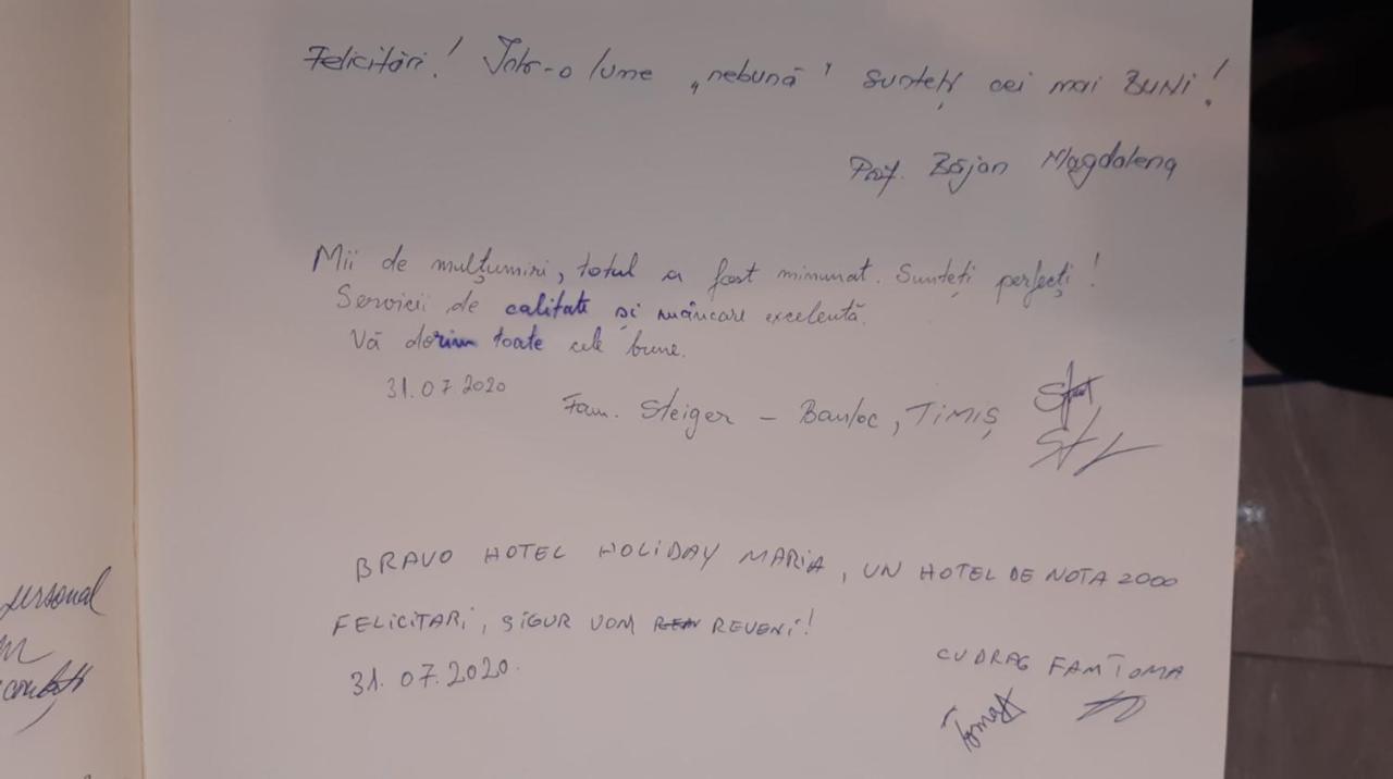 Hotel Holiday Maria Băile Herculane Εξωτερικό φωτογραφία